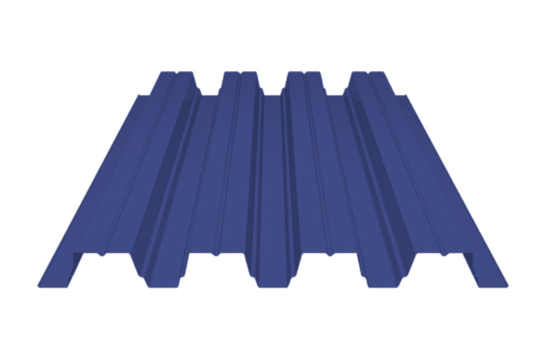 Профнастил Н75 0,8 мм 5002 ультрамариново-синий
